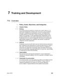 7 Training and Development - USPS