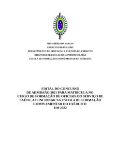 EDITAL DO CONCURSO DE ADMISS&#195;O 2021 PARA …