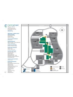 CentraCare Health Plaza Map