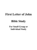 First Letter of John - Light Inside