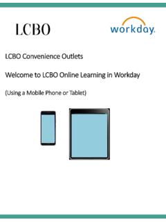 LCBO Convenience Outlets Welcome to LCBO Online Learning ...