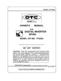 MANUAL NO:P10355 - Midwest Automation …