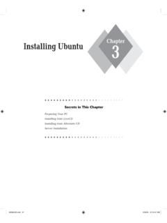 Chapter Installing Ubuntu - cdn.ttgtmedia.com