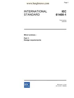 INTERNATIONAL IEC STANDARD 61400-1