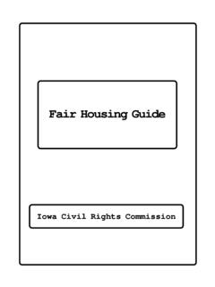 Fair Housing Guide - Iowa