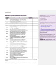 ISO 45001:2018 Internal Audit Checklist - Advisera
