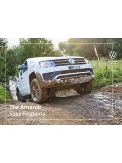The Amarok Specifications