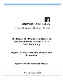 Sample Dissertation 2 - Quantitative - University of Leeds