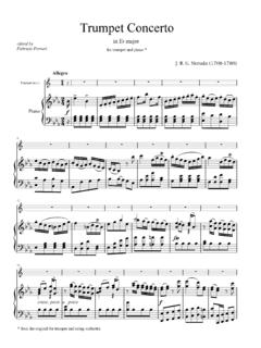 Neruda - Trumpet Concerto in E-flat - Free Sheet …