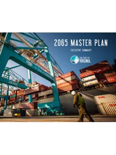 2065 MASTER PLAN - Port of Virginia