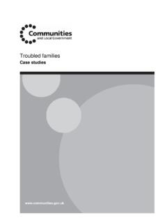Troubled Families: Case studies - GOV.UK