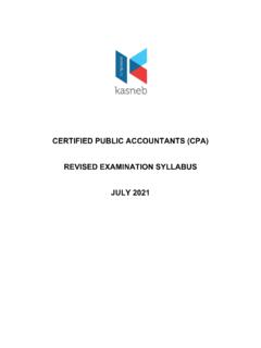 CERTIFIED PUBLIC ACCOUNTANTS (CPA) REVISED …