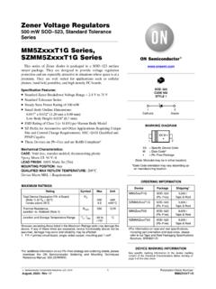 MM5Z2V4T1 - Zener Voltage Regulators