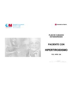 HIPERTIROIDISMO - hrc.es