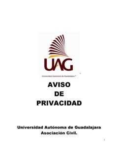 AVISO DE PRIVACIDAD UAG 2013 - contenidos.uag.mx