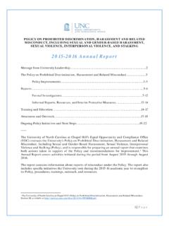 2015-2016 Annual Report - Home - Equal Opportunity and ...