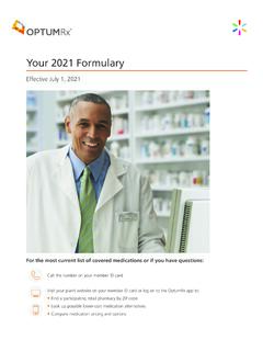 Your 2021 Formulary