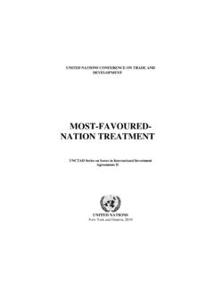 MOST-FAVOURED- NATION TREATMENT