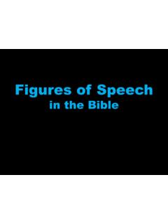 Figures of Speech - Let God be True