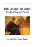 Evidences for Belief - Church of Christ in Zion, Illinois
