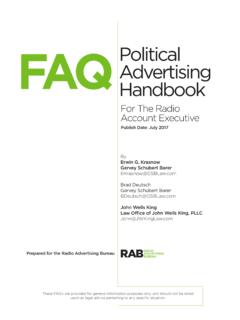 FAQPolitical Advertising Handbook - RAB.com