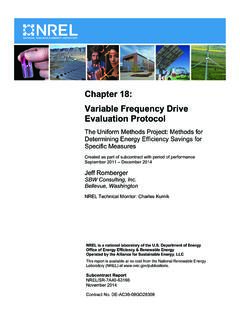 Chapter 18: Variable Frequency Drive Evaluation Protocol