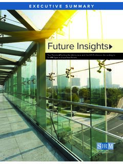 Future Insight Workplace Trends - Society for Human ...