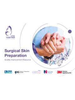 Surgical Skin Preparation - OneTogether