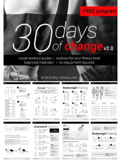 30 DAYS OF CHANGE V 2 - ClubBoost Athletic …