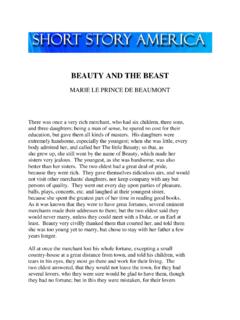 BEAUTY AND THE BEAST - Short Story America