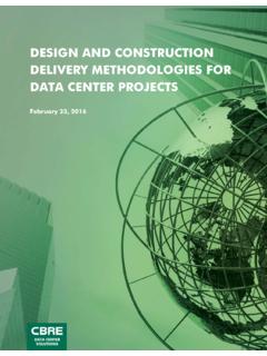 DESIGN AND CONSTRUCTION DELIVERY METHODOLOGIES …