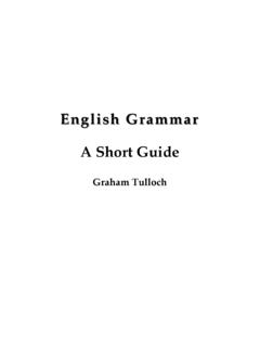 GT's grammar guide - Flinders University