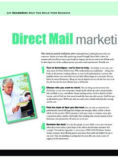Direct Mail marketi - envirospec.com