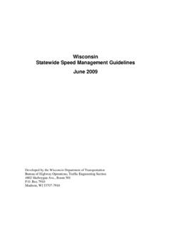 Statewide Speed Management Guidelines