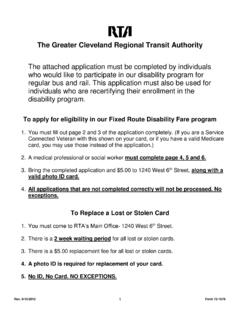 GREATER CLEVELAND REGIONAL TRANSIT AUTHORITY