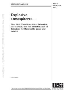 Explosive atmospheres — Licensed Copy: x x, Mott …