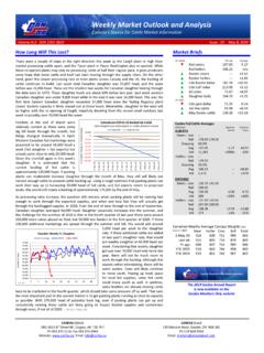 Weekly Market Outlook and Analysis Annual average ... - …