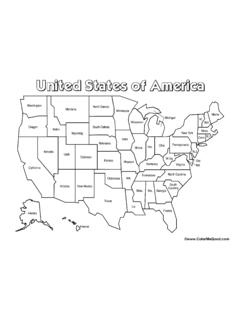 US Map Coloring Page - Color Me Good