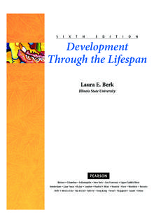SIXTH EDITION Development Through the Lifespan - Pearson