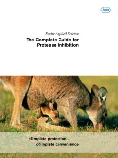 Roche Applied Science The Complete Guide for Protease ...