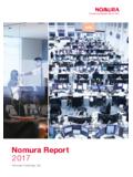 Nomura Report 2017 - Nomura Holdings