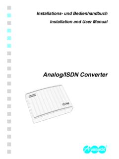 Analog/ISDN Converter - PHONE-MASTER