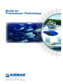 Guide to Transducer Technology - AIRMAR