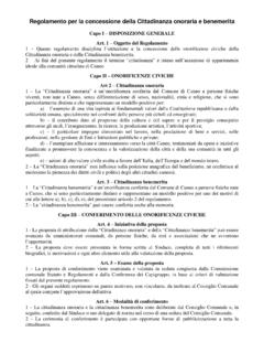 Regolamento per la concessione della ... - Comune di Cuneo