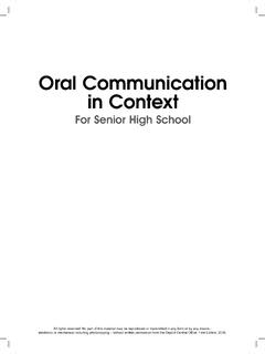 Oral Communication in Context - Buenavista National High ...