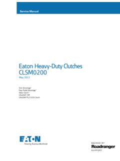 Eaton Heavy-Duty Clutches CLSM0200
