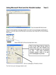 Using Microsoft Word and the Word Art guide 2