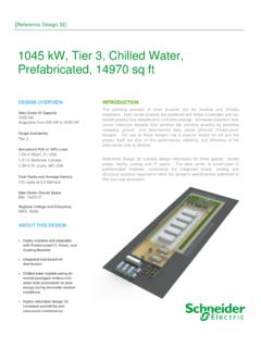 1045 kW, Tier 3, Chilled Water, Prefabricated, 14970 sq ft