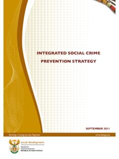 Integrated Social Crime Prevention Strategy