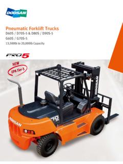 Pneumatic Forklift Trucks - KMH Systems